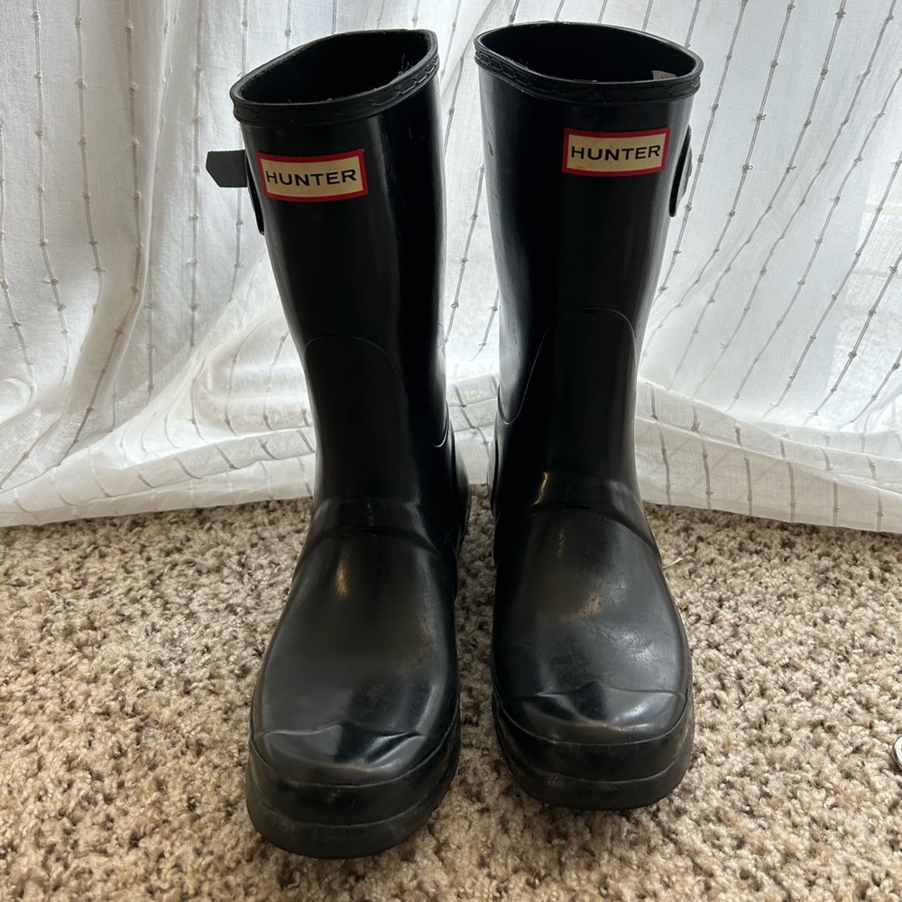 Women's Original Short Gloss Hunter Rain Boots